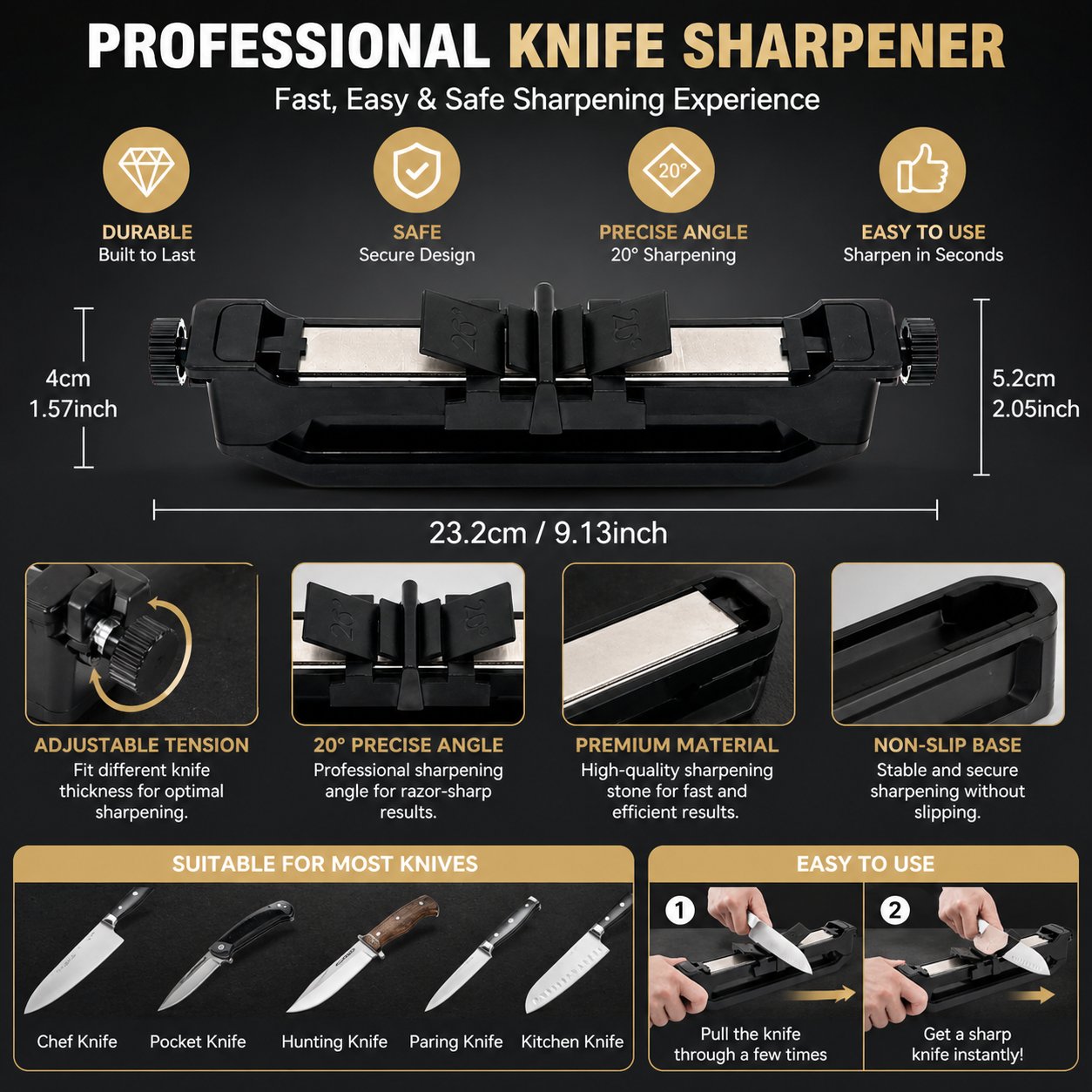 Venture Portable Knife Sharpener