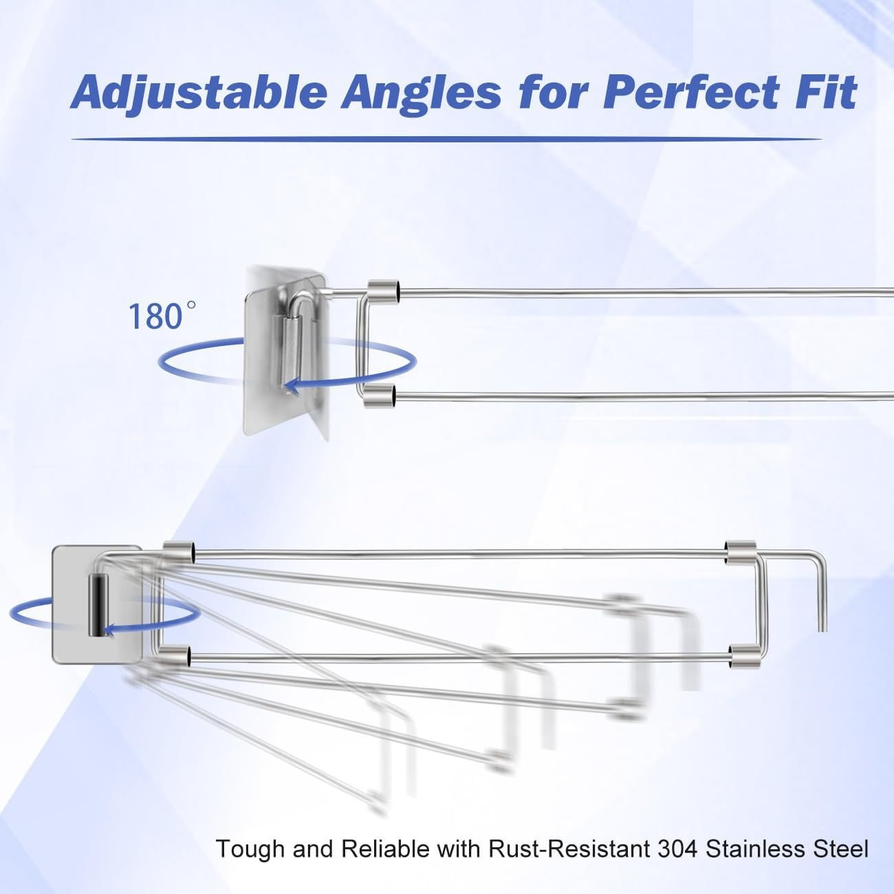 ✨RV Travel Secure Bars – Adjustable Stainless Steel Rods for Organizing