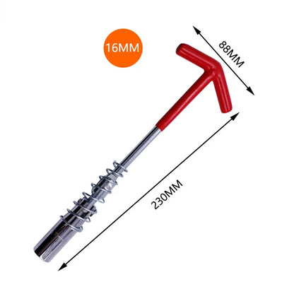 Universal Spark Plug Removal Wrench 14mm/16mm/21mm 360 Degree Rotation Socket Auto Repair Tool for Car Maintenance